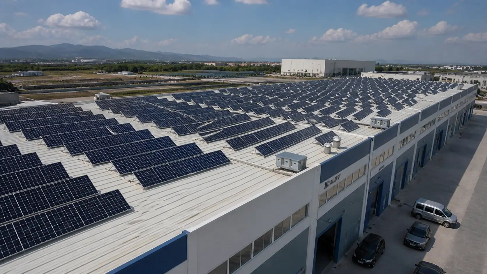 instalacion de placa solar en naves industriales